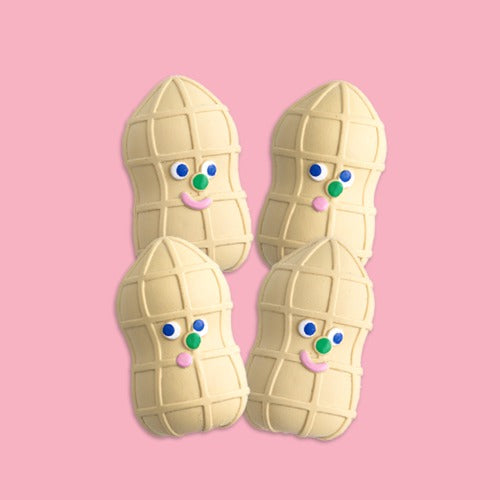 Biteme Peanut Latex Toy (4pcs)