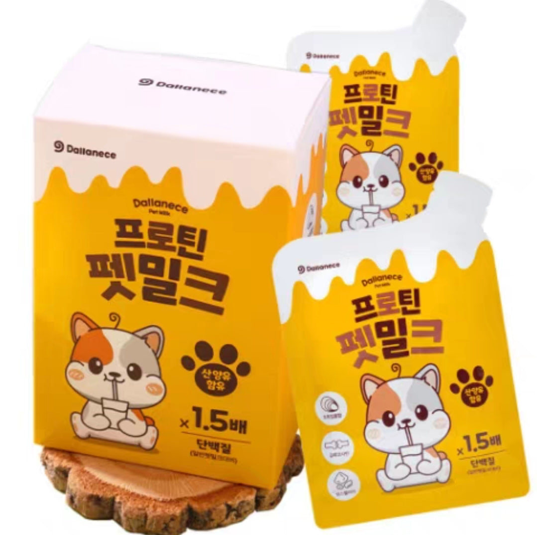Dallanece Pet Milk for Dog and Cat 50ml韩国小包高蛋白宠物奶