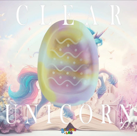 Silicone Lab Egg Bowl 200ml 慢食碗Clear Unicorn清新独角兽