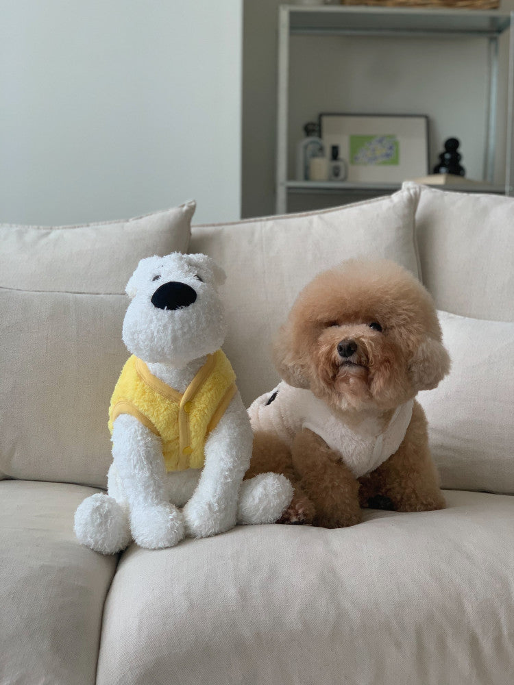 Snoopy Fluffy Vest