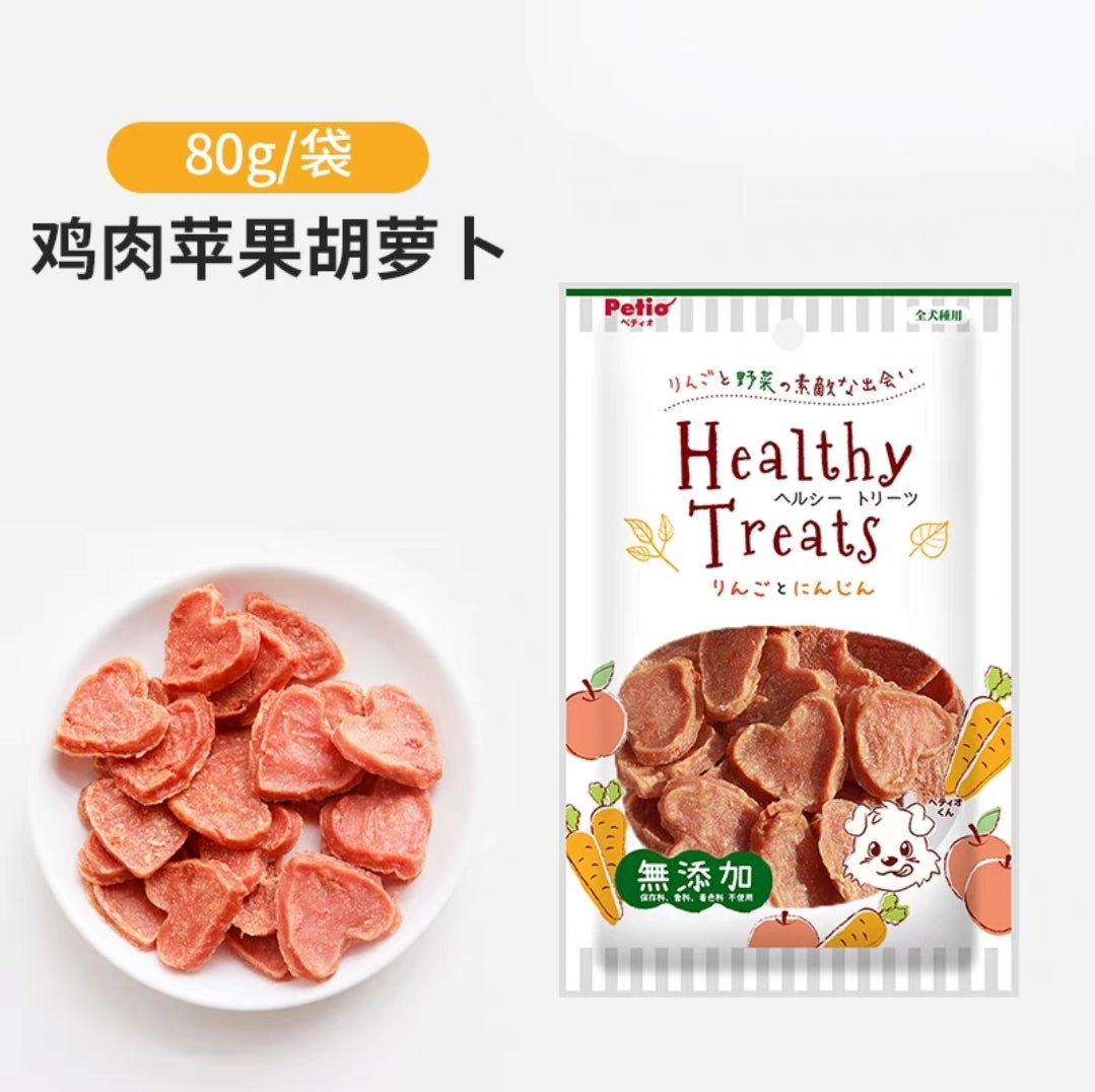 Petio Chicken with Apple and Carrots 80g 无添加鸡肉苹果胡萝卜